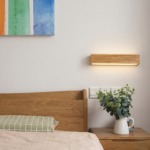Grande applique murale bois