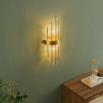 Laiton applique murale salon – Image 8