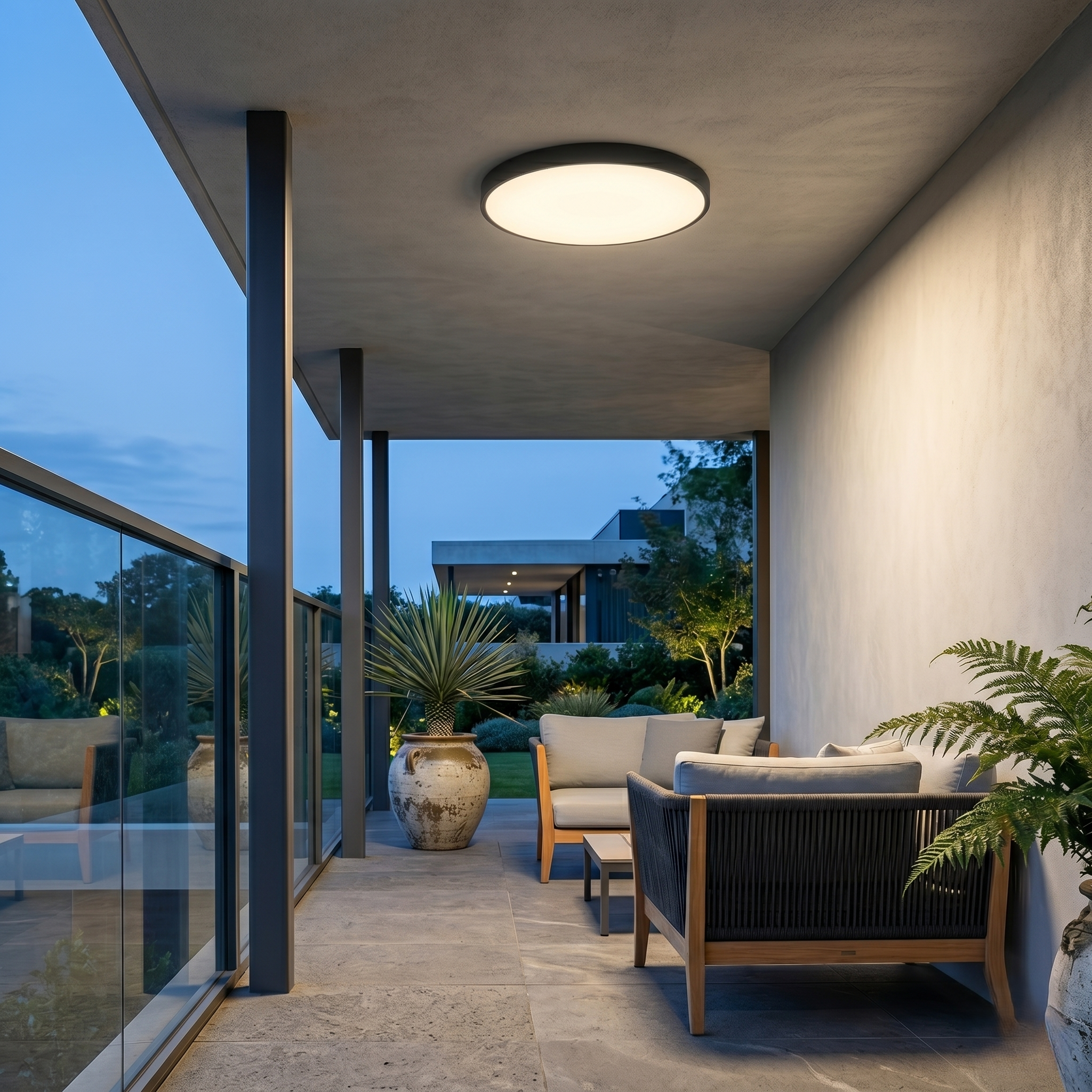 plafonnier extérieur led-2 Plafonnier extérieur led – Image 1