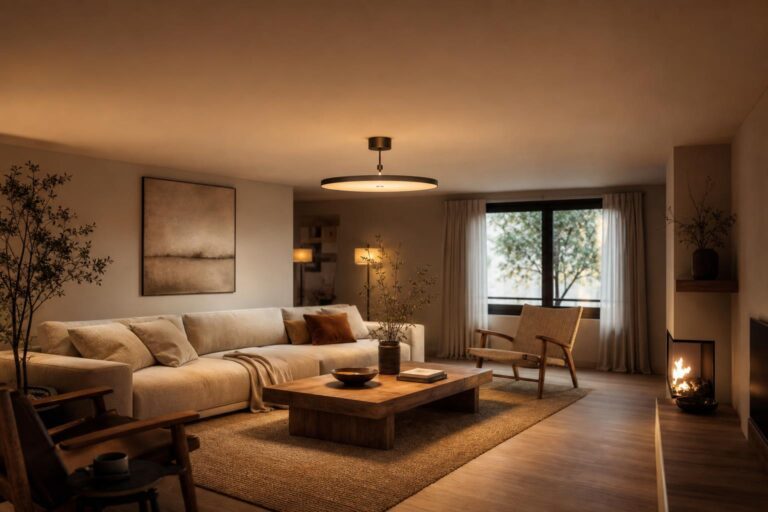 Suspension ou plafonnier : le bon choix pour un plafond bas