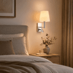 Applique murale avec liseuse led