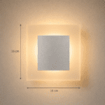 Applique murale carrée led – Image 5