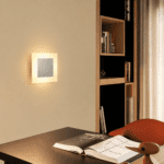 Applique murale carrée led