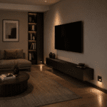 Applique murale led encastrable, style minimaliste