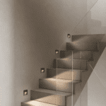 Applique murale led encastrable en plastique