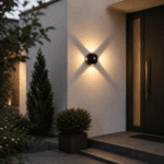 Applique murale led blanche extérieur