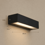Applique murale led noir – Image 4