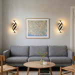 Applique murale led pour salon, style minimaliste