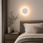 Applique murale led ronde