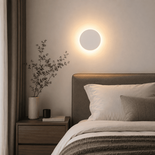 Applique murale led ronde