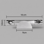 Applique murale led rotative à 360 – Image 6