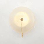 Applique murale ronde verre – Image 2