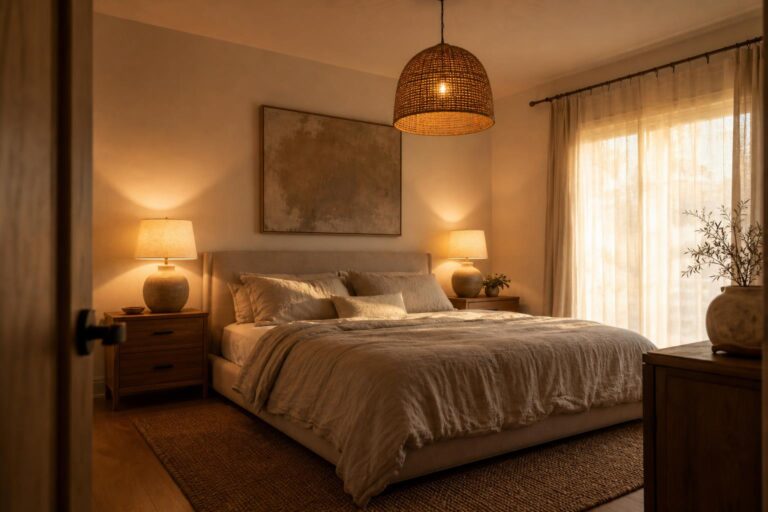 Quel éclairage pour une chambre adulte : ambiance et fonctionnel