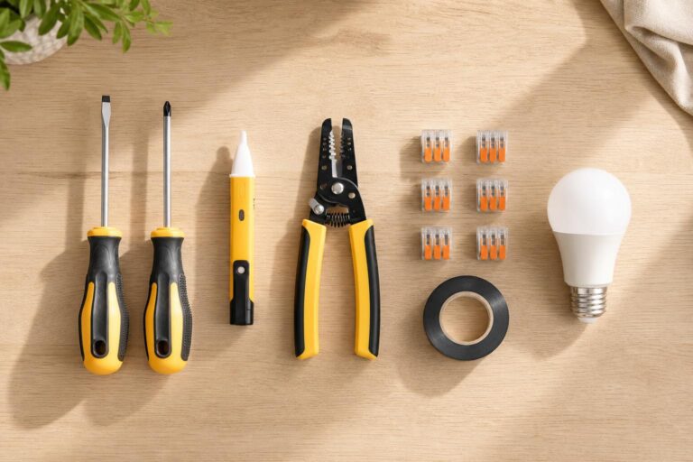 Installer un plafonnier soi-même : guide pas à pas