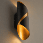 Applique luminaire murale design, 9 cm de large et 30 cm de haut