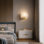 Applique murale blanche design pour chambre