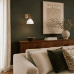 Applique murale dorée vintage – Image 2