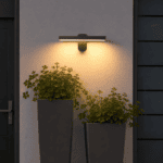Applique murale extérieur pour terrasse design, style minimaliste