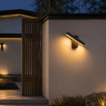 Applique murale extérieur pour terrasse design en métal