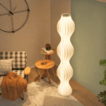 Lampadaire blanc design – Image 6