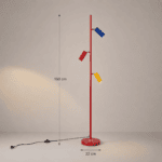 Lampadaire design coloré – Image 5