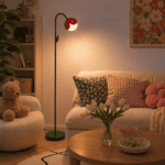 Lampadaire fleur design – Image 4