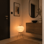 Lampadaire japonais papier – Image 2