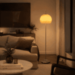 Lampadaire metal et verre – Image 6