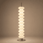 Lampadaire ondulé design