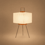 Lampadaire papier de riz
