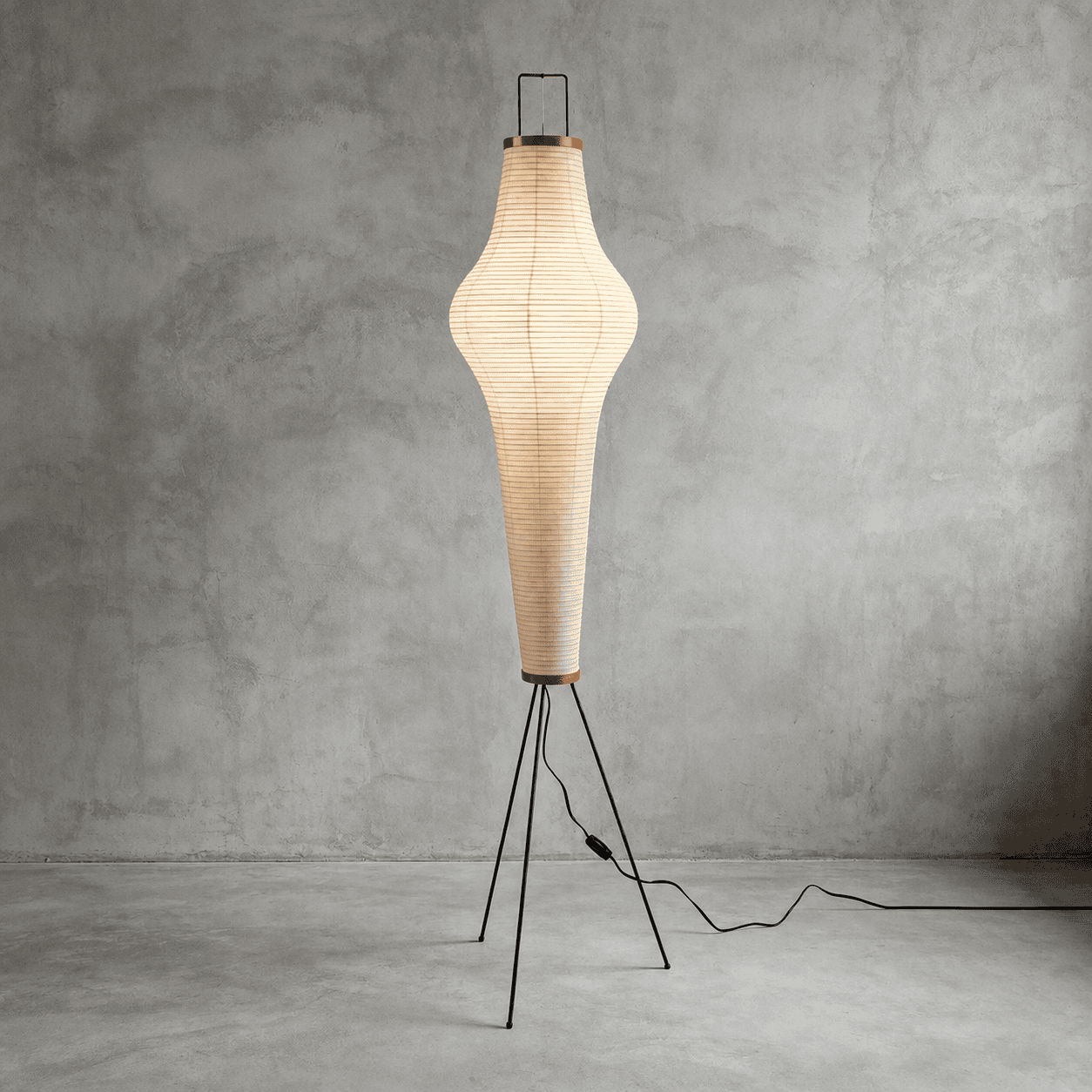lampadaire papier design-1 Lampadaire papier design – Image 1