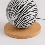 Lampadaire zébré design, vue 8