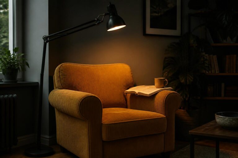 Lampadaire de salon : 8 modèles pour un coin lecture réussi